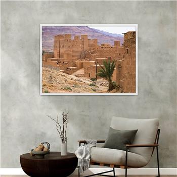 bedrucktes Glas mit Aluminiumrahmen und Natur Themen 