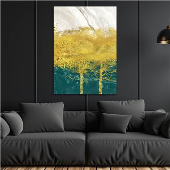 Kunst Thema auf bedrucktem Glas