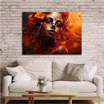 Kunst Thema auf bedrucktem Glas 447