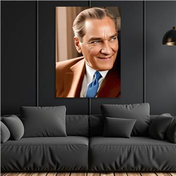 Dikey VatanTemalı Cam Tablo 271