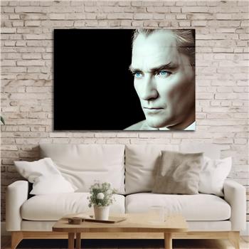 Yatay Vatan Temalı Cam Tablo 150