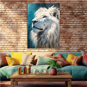 Dikey Doğa Temalı Cam Tablo 318