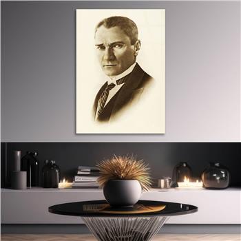 Dikey VatanTemalı Cam Tablo 131