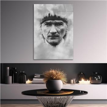 Dikey VatanTemalı Cam Tablo 175