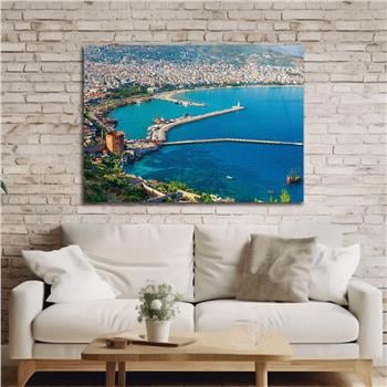 Thema Natur auf bedrucktem Glas