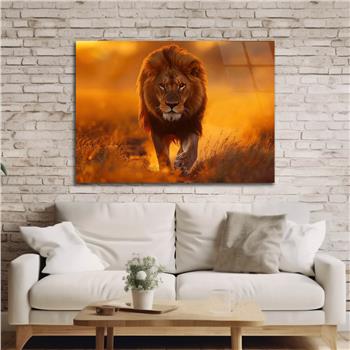 Yatay Doğa Temalı Cam Tablo 495