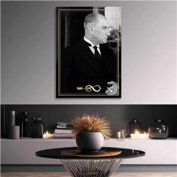 Dikey VatanTemalı Cam Tablo 238