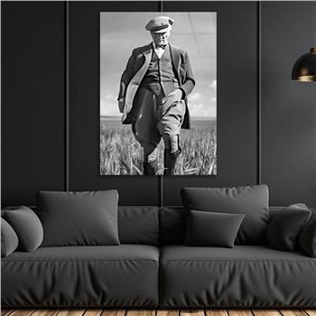 Dikey VatanTemalı Cam Tablo 133