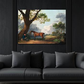 Kunst Thema auf bedrucktem Glas