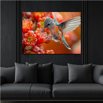 Yatay Doğa Temalı Cam Tablo 580