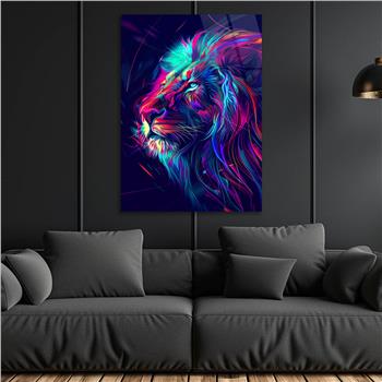 Dikey Doğa Temalı Cam Tablo 348