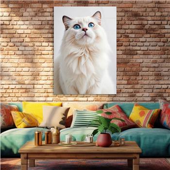 Dikey Doğa Temalı Cam Tablo 422