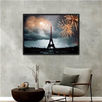 Aluminium Omlijste Natuur Thema Geharde Glasschilderij 140