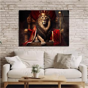 Yatay Doğa Temalı Cam Tablo 450