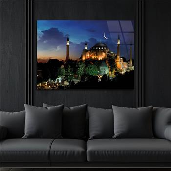 Yatay Doğa Temalı Cam Tablo273