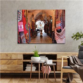 Kunst Thema auf bedrucktem Glas