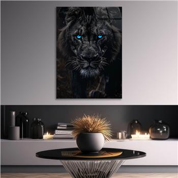 Dikey Doğa Temalı Cam Tablo 355