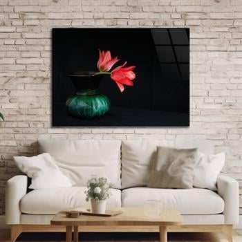 Kunst Thema auf bedrucktem Glas