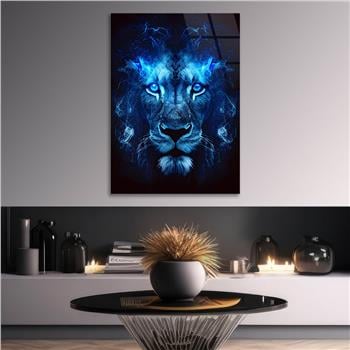 Dikey Doğa Temalı Cam Tablo 320