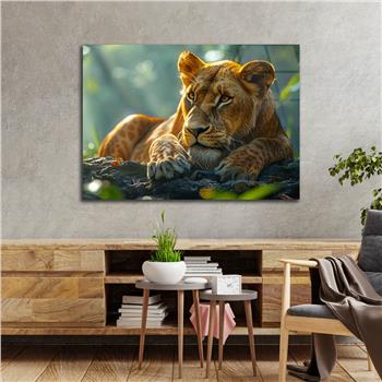 Yatay Doğa Temalı Cam Tablo 533