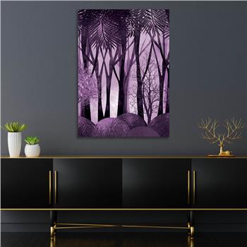 Kunst Thema auf bedrucktem Glas