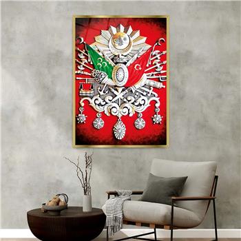 bedrucktes Glas mit Aluminiumrahmen und Nation Themen 