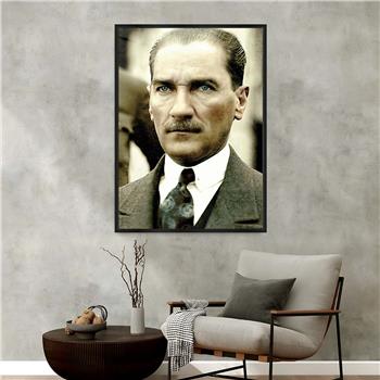 لوحة زجاجية وطني مع اطار ألمنيوم