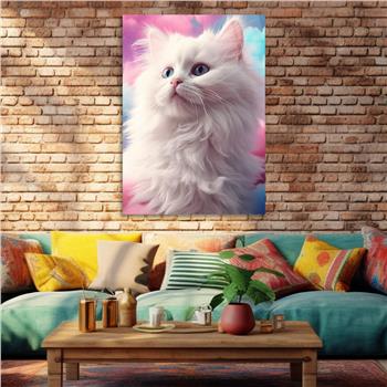 Dikey Doğa Temalı Cam Tablo 427