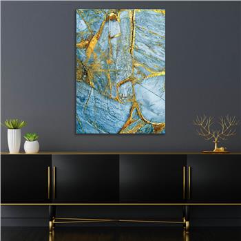 Dikey Sanat Temalı Cam Tablo 314