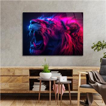 Yatay Doğa Temalı Cam Tablo 518