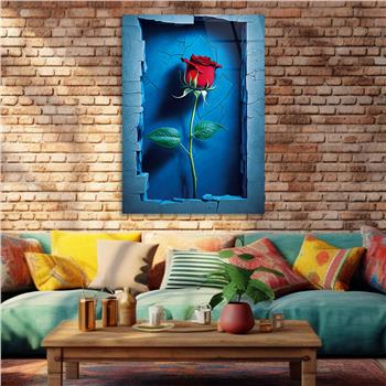 Thema Natur auf bedrucktem Glas