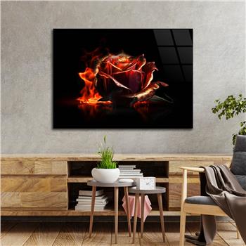 Kunst Thema auf bedrucktem Glas 482