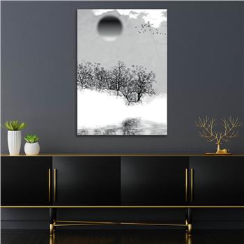 Kunst Thema auf bedrucktem Glas