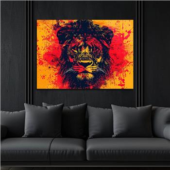 Yatay Doğa Temalı Cam Tablo 529