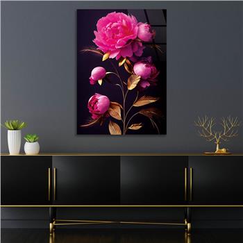 Thema Natur auf bedrucktem Glas