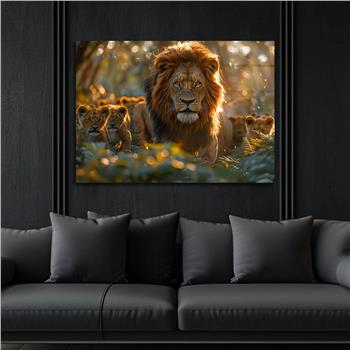 Yatay Doğa Temalı Cam Tablo 507