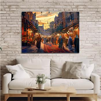 Kunst Thema auf bedrucktem Glas 546