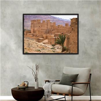 bedrucktes Glas mit Aluminiumrahmen und Natur Themen 