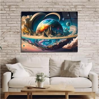 Kunst Thema auf bedrucktem Glas 277