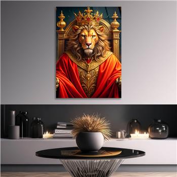 Dikey Doğa Temalı Cam Tablo 354