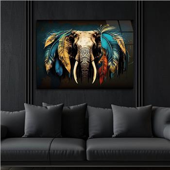 Yatay Doğa Temalı Cam Tablo261