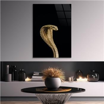 Kunst Thema auf bedrucktem Glas