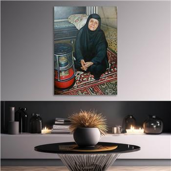 Kunst Thema auf bedrucktem Glas