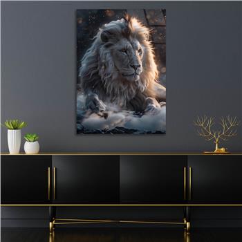 Dikey Doğa Temalı Cam Tablo 339