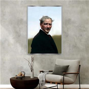 bedrucktes Glas mit Aluminiumrahmen und Nation Themen 