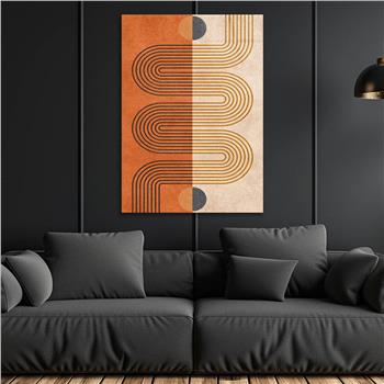 Kunst Thema auf bedrucktem Glas