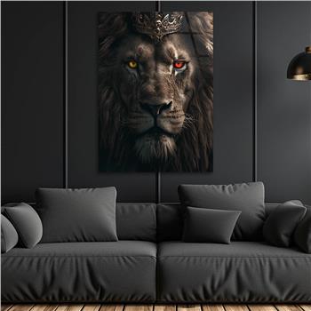 Dikey Doğa Temalı Cam Tablo 336