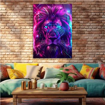 Dikey Doğa Temalı Cam Tablo 349