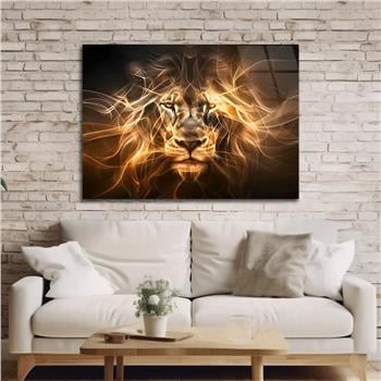 Yatay Doğa Temalı Cam Tablo 448