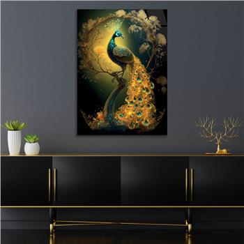 Thema Natur auf bedrucktem Glas